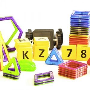 Magnetic tiles 110 pcs content