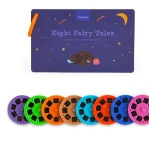 Portable Projector Light Torch Toy Tales Story Book Set