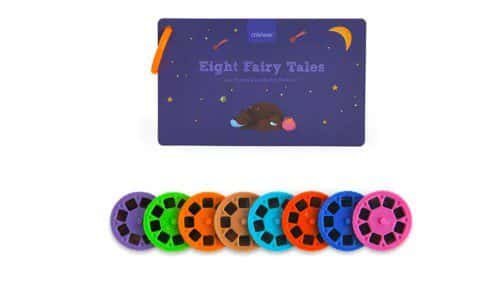 Portable Projector Light Torch Toy Tales Story Book Set